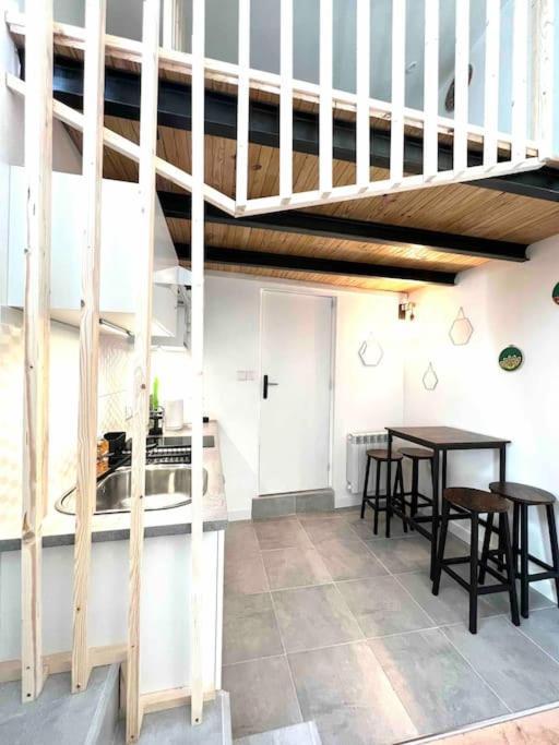 Jolie Mini Maison Lovely Tiny House Vitry-sur-Seine Exteriér fotografie